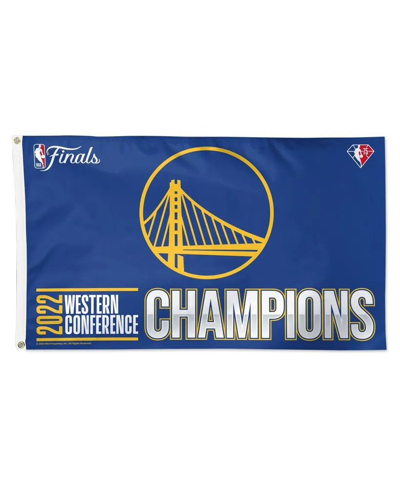 Wincraft Golden State Warriors 2022 Western Conference Champions 3' x 5' One-Sided Deluxe Flag