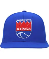 Men's Mitchell & Ness Blue Sacramento Kings Hardwood Classics Mvp Team Ground 2.0 Fitted Hat