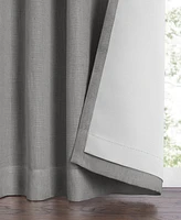 Elrene Harrow Solid Texture Blackout 1 Piece Curtain Panel