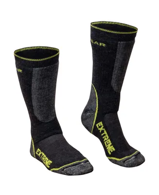 RefrigiWear Men's Extreme Moisture Wicking Warm Merino Wool 9-Inch Work Socks