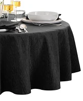Continental Solid Texture Water and Stain Resistant Tablecloth