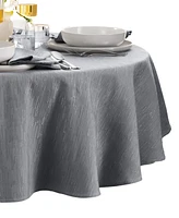 Continental Solid Texture Water and Stain Resistant Tablecloth