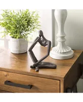 Danya B Modern Thinking Man Iron Sculpture