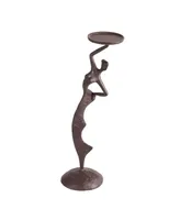 Danya B Fancy Lady Cast Iron Candle Holder