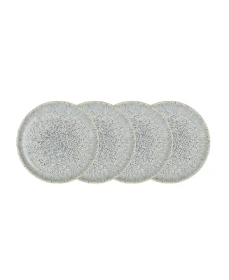 Denby Halo Speckle Set of 4 Medium Plates