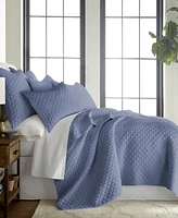 Levtex Homthreads Rowan Enzyme Wash -Pc. Quilt Set