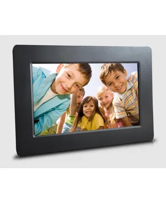 7 inch Digital Photo Frame, Black, 1024x600 - Usb & Sd card Support