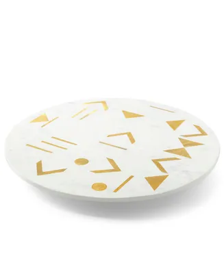 Olympia Marble Lazy Susan - 16"
