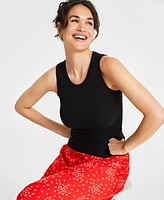 On 34th Women's Ribbed High-Neck Tank Top, Xxs-4X