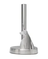 Woof Small Size Paper Towel Holder - Silver