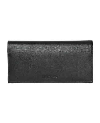 Roots Ladies Large Clutch Wallet w/ Removable Checkbook