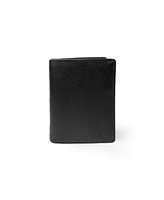 Club Rochelier Men's Vertical Slim Fold Wallet