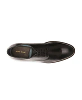 Men's York Oxford Dress Casual Lace-Up Plain Toe Derby Leather Shoes