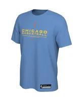 Men's Nike Sky Blue Chicago On Court Legend Essential Practice T-shirt
