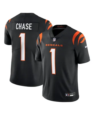 Men's Nike Ja'Marr Chase Cincinnati Bengals Vapor Untouchable Limited Jersey