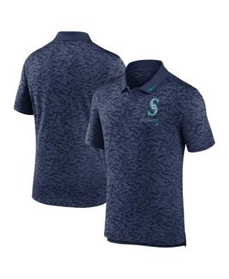 Men's Nike Navy Seattle Mariners Next Level Polo Shirt