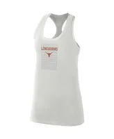 Women's Nike Gray Texas Longhorns Game Time Tank Top