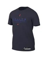 Men's Nike Navy Dallas Wings On Court Legend Essential Practice T-shirt