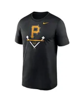 Men's Nike Black Pittsburgh Pirates Icon Legend T-shirt