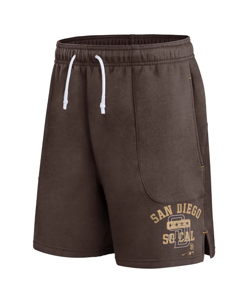 Men's Nike Brown San Diego Padres Statement Ball Game Shorts