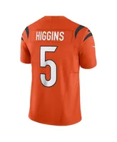 Men's Nike Tee Higgins Orange Cincinnati Bengals Vapor F.u.s.e. Limited Alternate 1 Jersey