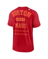 Men's Nike Red Boston Sox Statement Game Over T-shirt