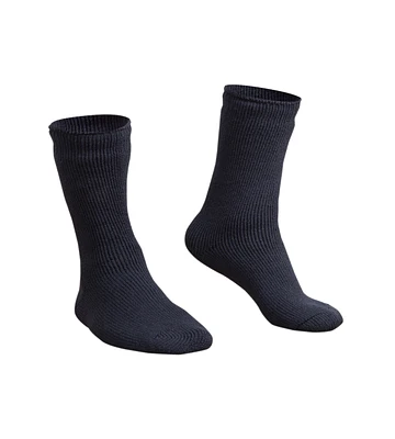 RefrigiWear Men's Brushed Thermal Moisture Wicking 11-Inch Sock