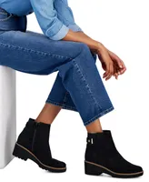 Giani Bernini Women's Vedaa Memory Foam Wedge Booties, Created for Macy's