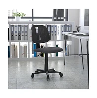 Emma+Oliver Mid-Back Mesh Swivel Task Office Chair With Pivot Back