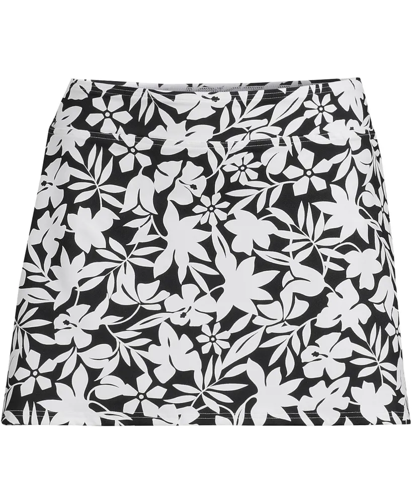 Bloom Print Micro Swim Skirt