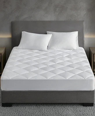 Croscill Signature Dobby Cotton Water-Resistant Mattress Pad, King