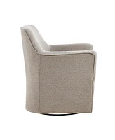 Madison Park Augustine 30.75" Fabric Swivel Glider Chair