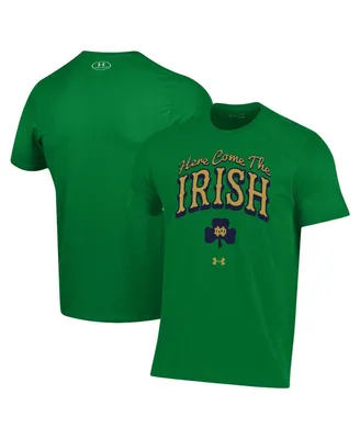 Men's Under Armour Green Notre Dame Fighting Irish Here Come The T-shirt