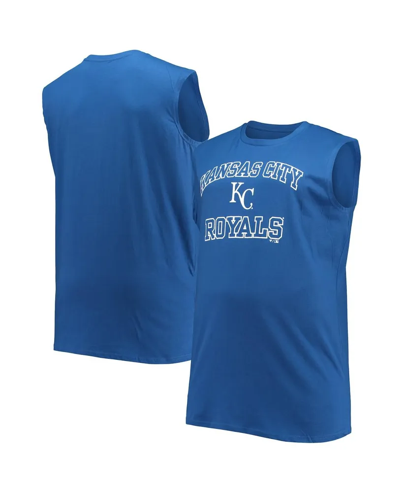 Men's Kansas City Royals '47 Royal Winger Franklin Tank Top