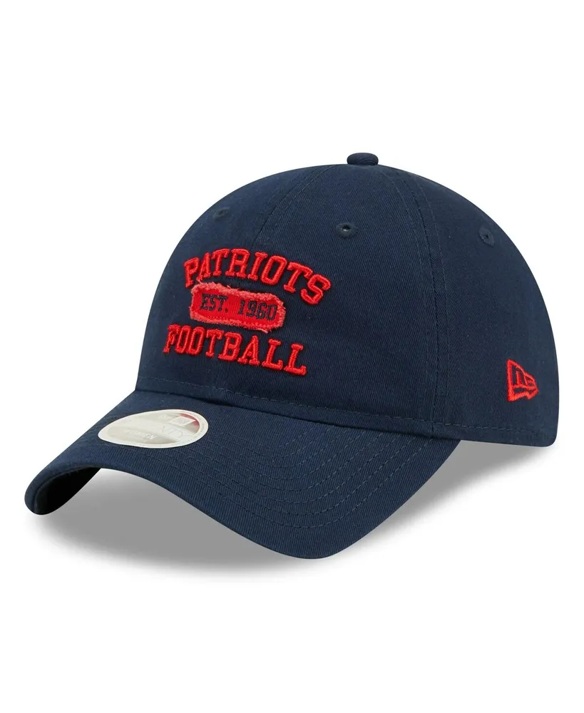 Women's New Era Navy New England Patriots Formed 9TWENTY Adjustable Hat