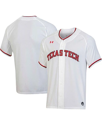 Under Armour Men's Texas Tech Red Raiders Replica Baseball Jersey