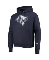 Men's Champion Navy Villanova Wildcats Vault Logo Reverse Weave Pullover Hoodie