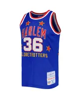 Men's Rings & Crwns Meadowlark Lemon Royal Harlem Globetrotters Swingman Jersey