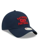 Women's New Era Navy New England Patriots Formed 9TWENTY Adjustable Hat