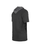 Men's New Era Black Brooklyn Nets Active Hoodie T-shirt