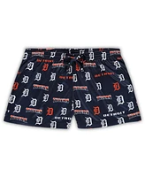Women's Concepts Sport White, Navy Detroit Tigers Plus Tank Top and Shorts Sleep Set