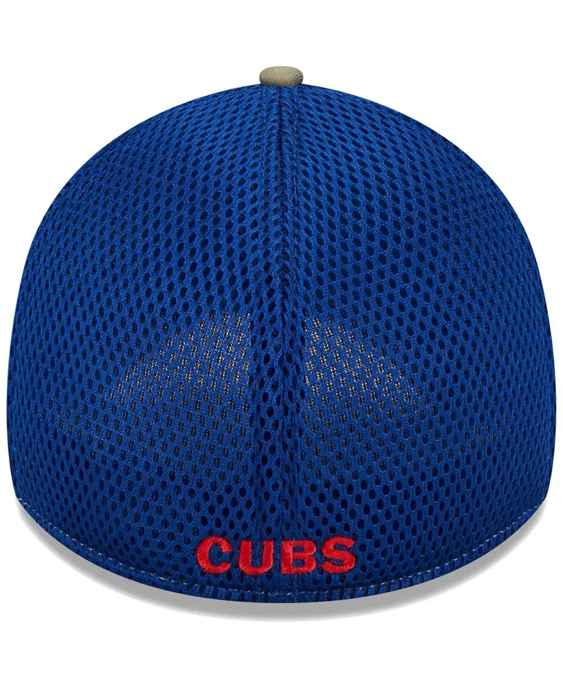 Men's New Era Camo Chicago Cubs Team Neo 39THIRTY Flex Hat