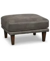 Signature Design By Ashley 16.5" Fabric Ottoman