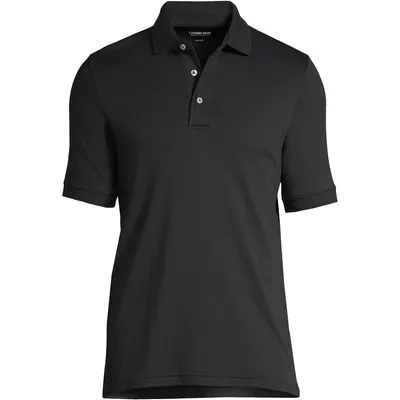 Lands' End Short Sleeve Supima Polo Shirt