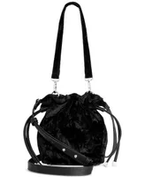 I.n.c. International Concepts Meliss Small Velvet Bucket Bag, Created for Macy's