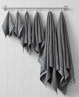 Nautica Signature Solid Cotton Terry 6 Piece Towel Set