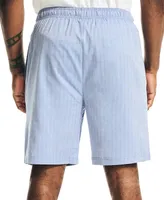 Nautica Men's Sleepwear, Blue Herringbone Short