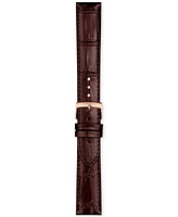 Tissot Official Interchangeable Brown Leather Watch Strap