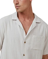 Cotton On Men's Riviera Short Sleeve Shirt