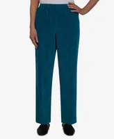 Alfred Dunner Petite Classics Pull-On Corduroy Straight Leg Pants, Petite & Petite Short